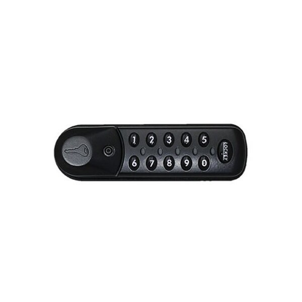 Digital Electronic Cabinet Lock For Wet/Chlorinated Areas Standard Black Left